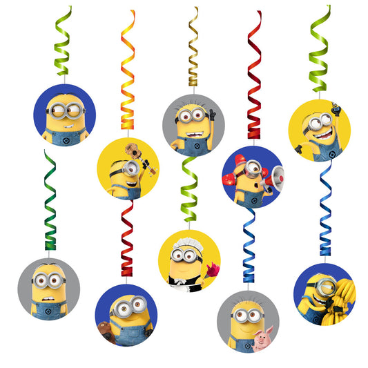 Minions Theme Classic Swirls