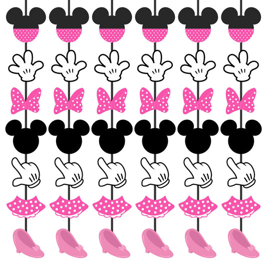 Minnie Mouse Theme Classic Danglers