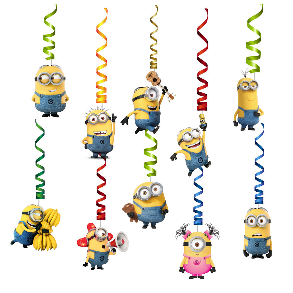 Minions Theme Swirls