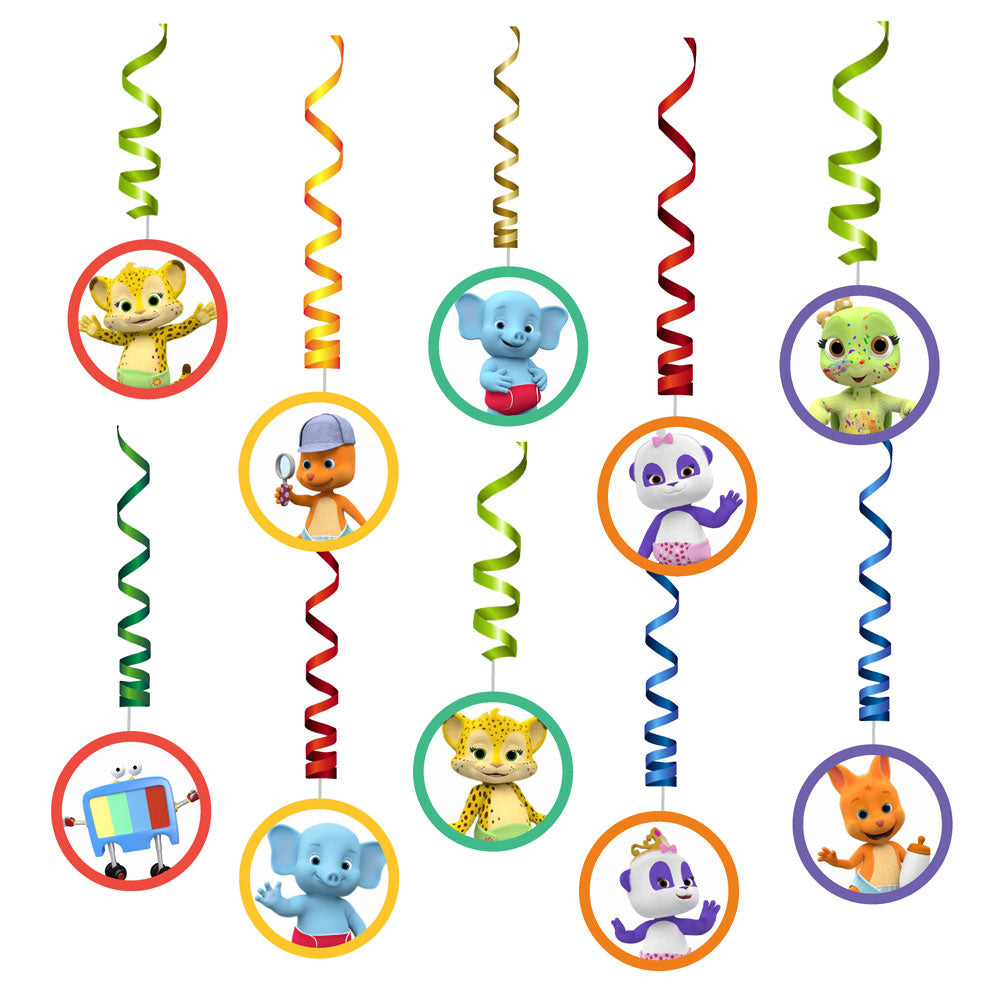Word Party Theme Classic Swirls