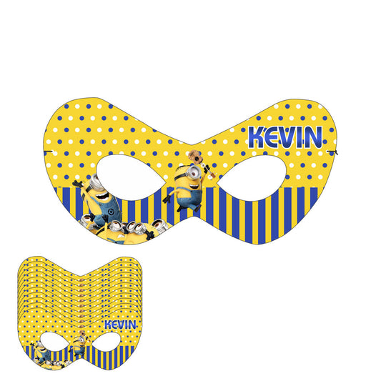 Minions Theme Personalized Eye Mask