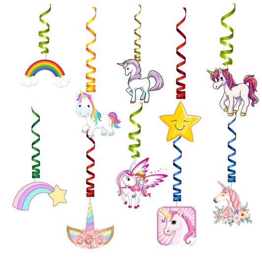Unicorn Theme Classic Swirls