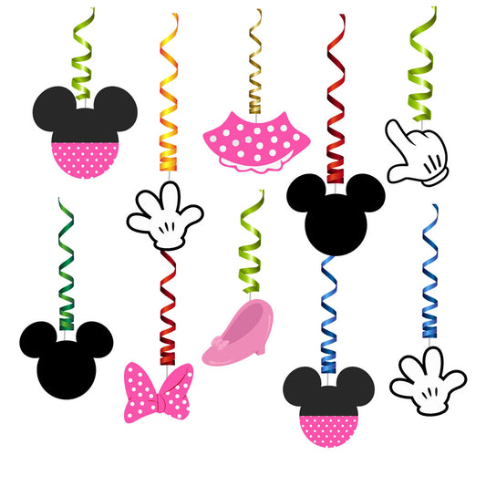 Minnie Mouse Theme Classic Swirls