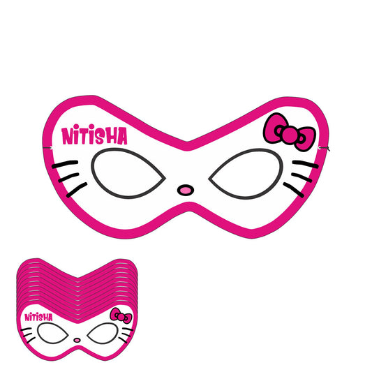Hello Kitty Theme Personalized Eye Mask