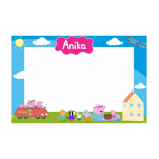Peppa Pig Girl Theme Photobooth