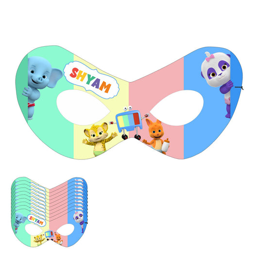 Word Party Theme Customized Eye Mask