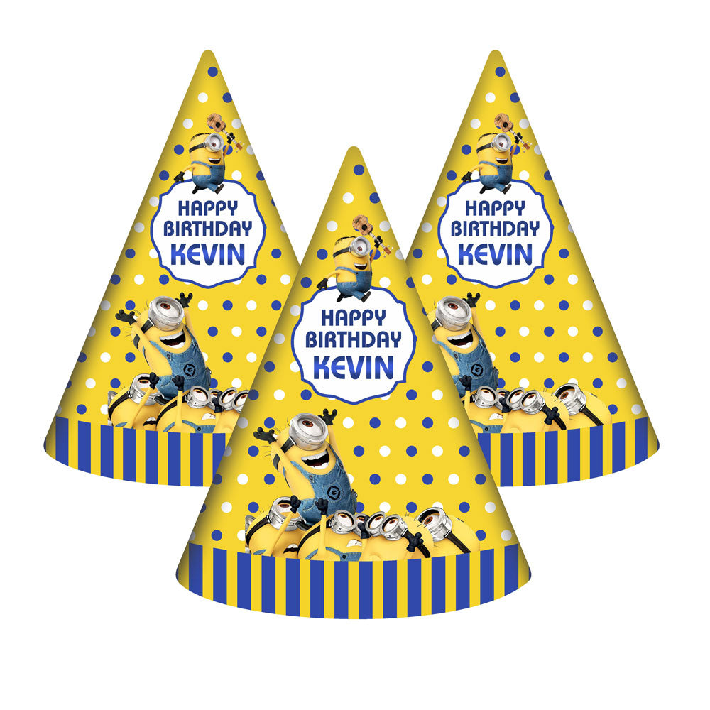 Minions Theme Personalized Hat