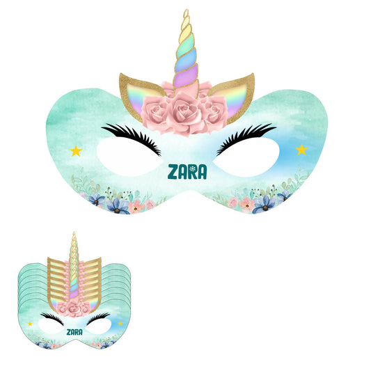 Unicorn Theme Customized Eye Mask