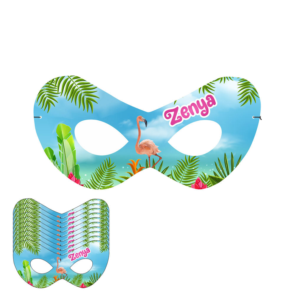Flamingo Theme Customized Eye Mask
