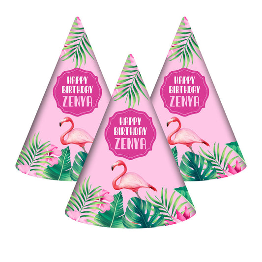 Flamingo Theme Personalized Hat