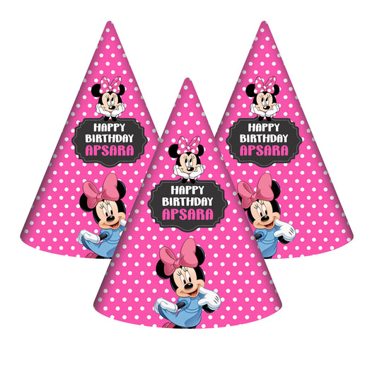 Minnie Mouse Theme Customized Hat