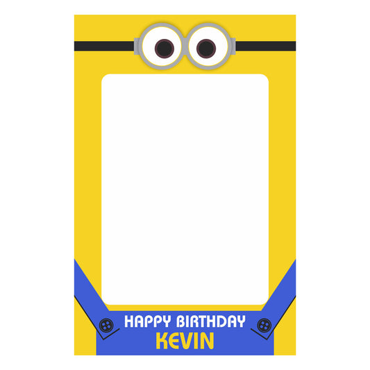 Minions Theme Personalized Photobooth