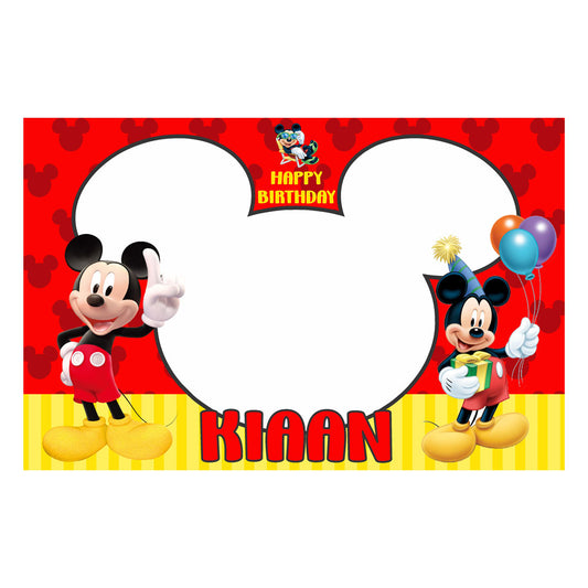 Mickey Mouse Theme Photobooth