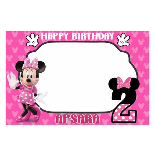 Minnie Mouse Theme Photobooth