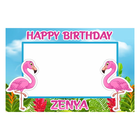Flamingo Theme Photobooth