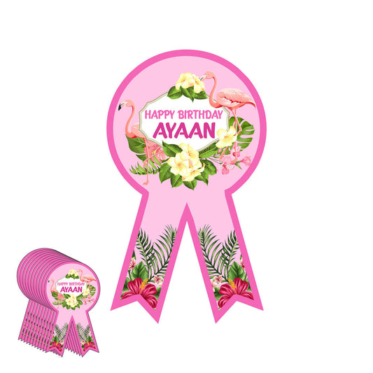 Flamingo Theme Badge