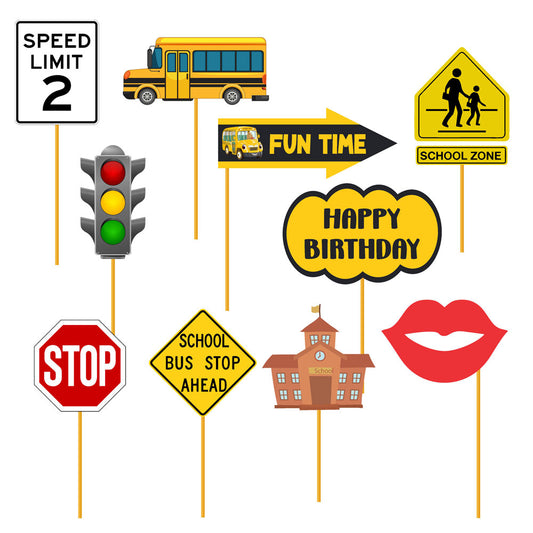 Wheels on the Bus Theme Props