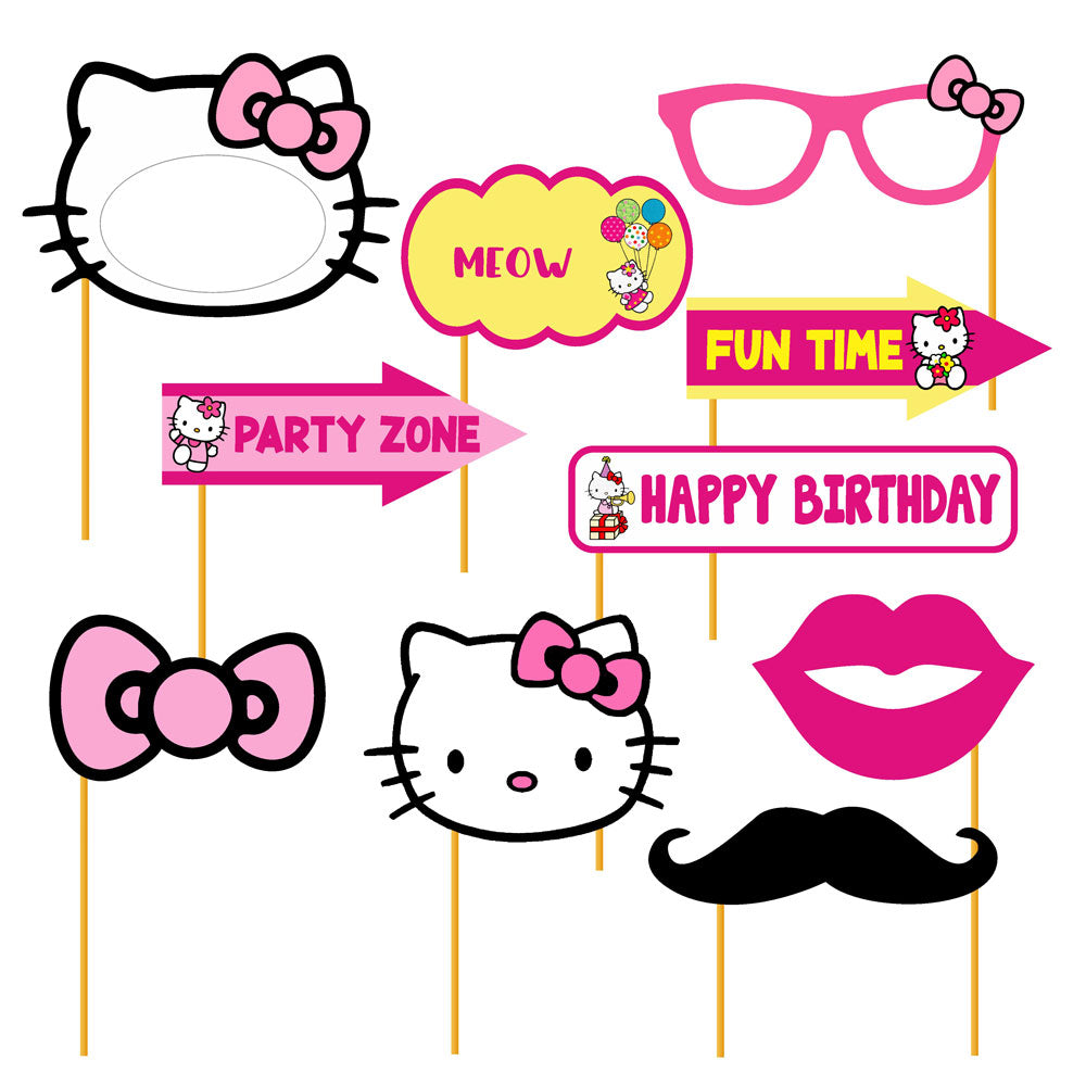 Hello Kitty Theme Props