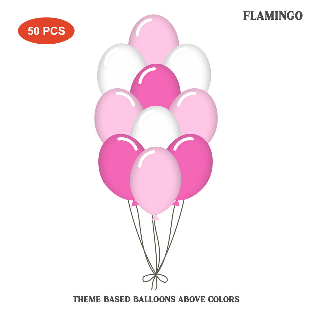 Flamingo Theme Balloons