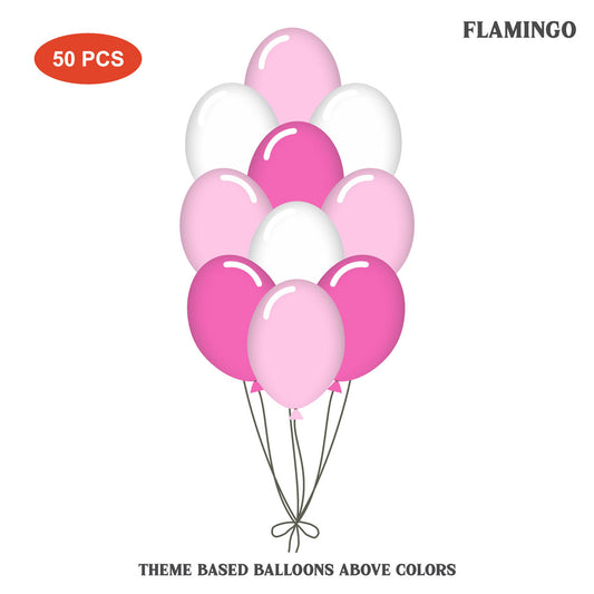 Flamingo Theme Balloons
