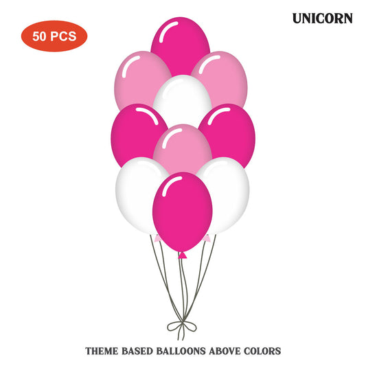 Unicorn Theme Balloons