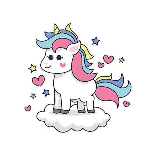 Unicorn  Theme Cutout - BP 09