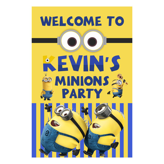 Minions Theme Welcome Board