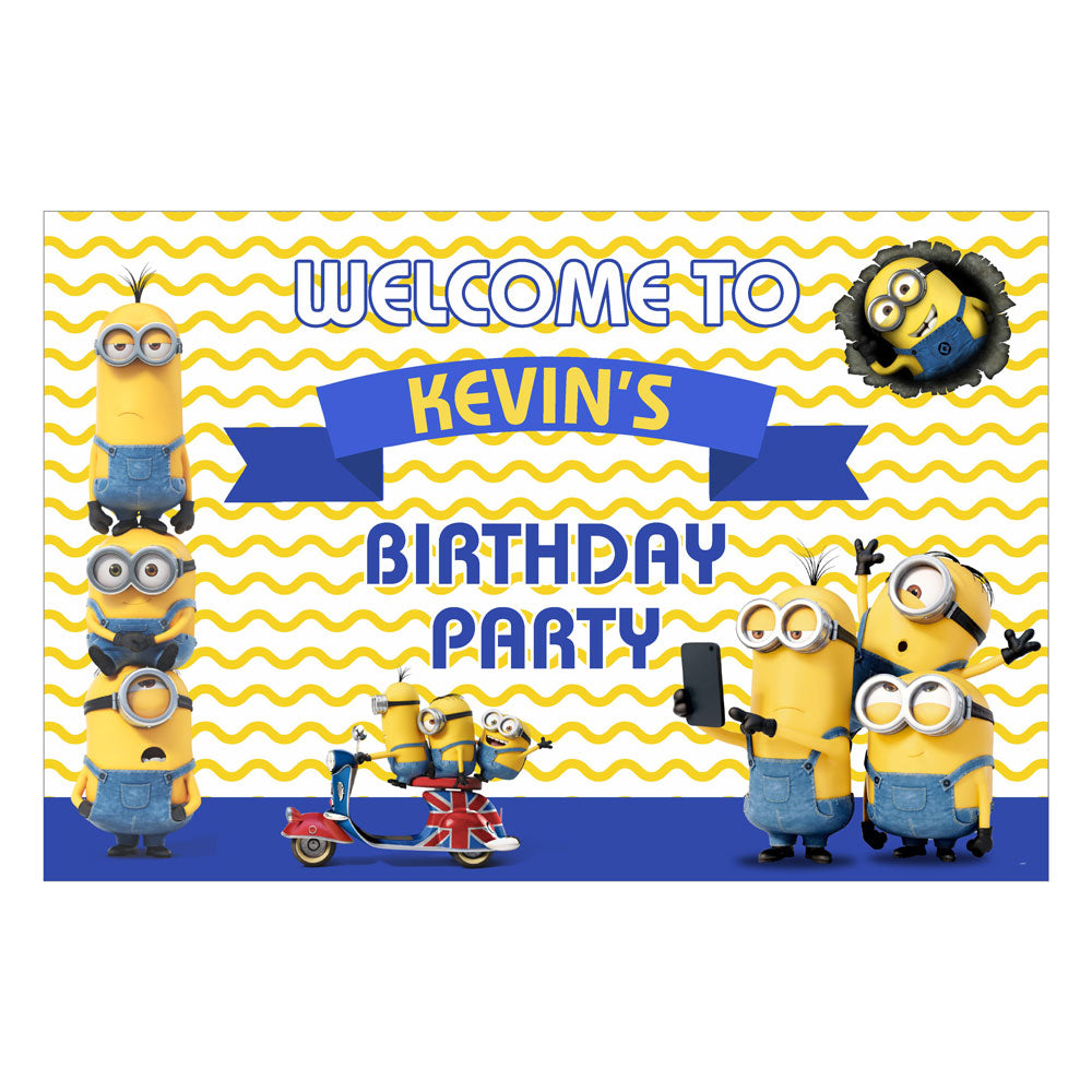 Minions Theme Personalized Welcome Board