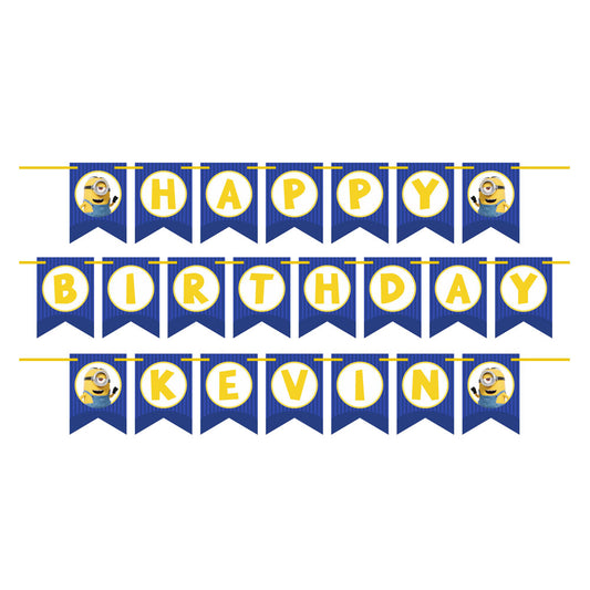 Minions Theme Bunting