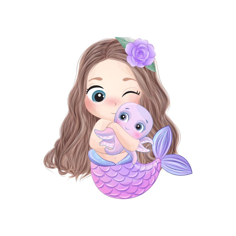 Mermaid Pastel Theme Cutout - BP 01