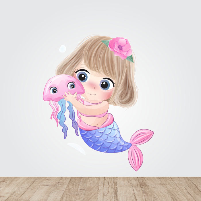 Mermaid Pastel Theme Cutout - BP 02