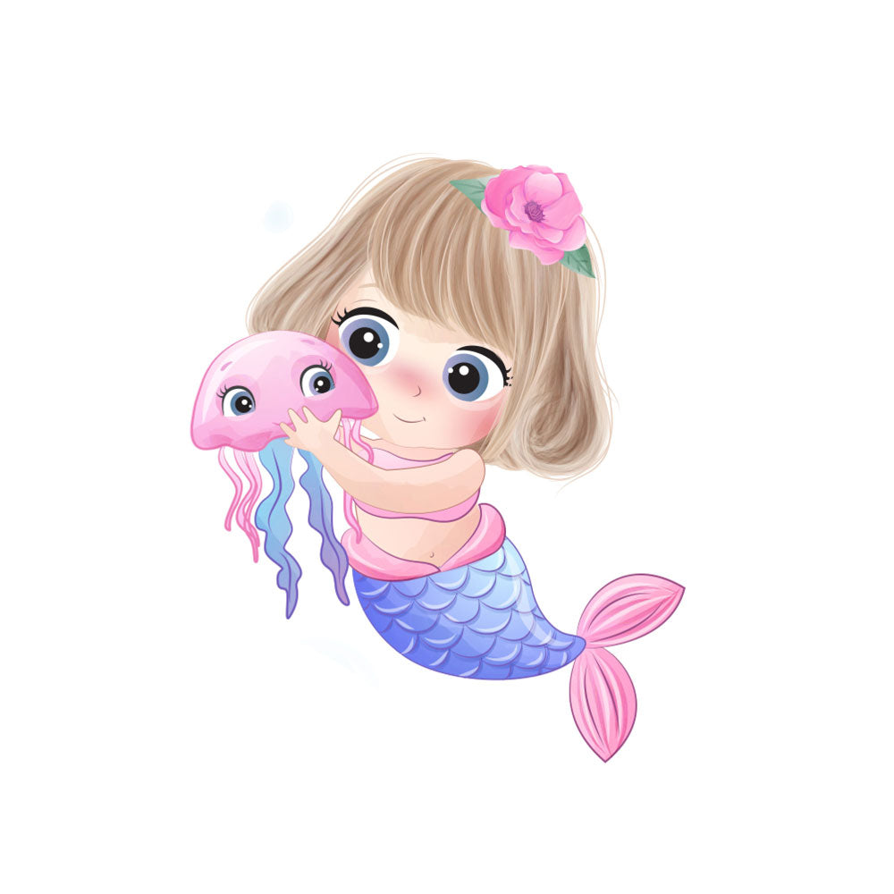 Mermaid Pastel Theme Cutout - BP 02