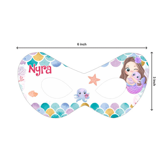 Mermaid Pastel Theme Eye Mask