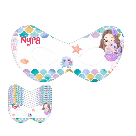Mermaid Pastel Theme Eye Mask