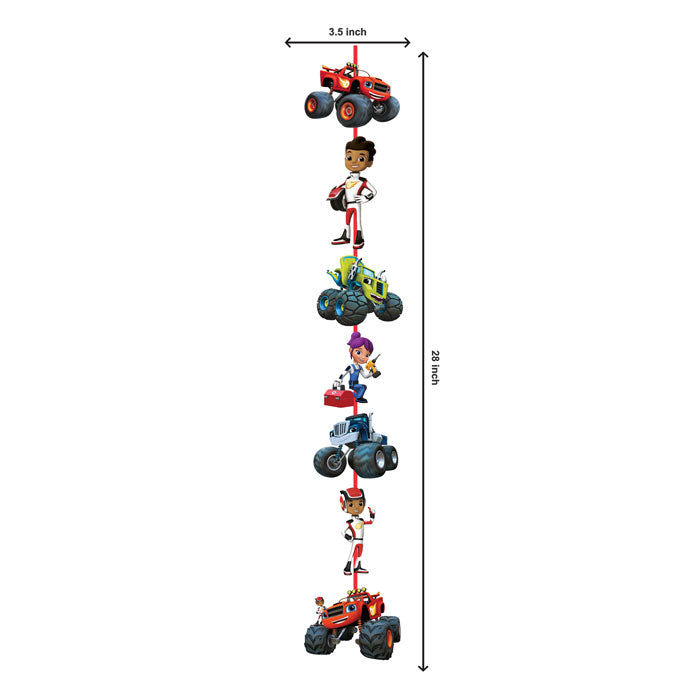 Blaze & Monster Truck Theme Danglers