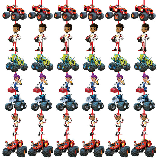 Blaze & Monster Truck Theme Danglers