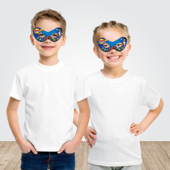 Blaze & Monster Truck Theme Personalized Eye Mask