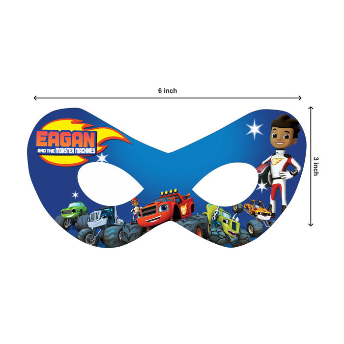 Blaze & Monster Truck Theme Personalized Eye Mask