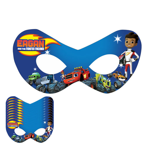 Blaze & Monster Truck Theme Personalized Eye Mask