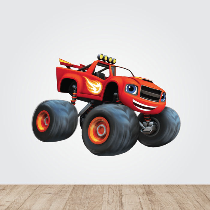 Blaze & Monster Truck Theme Cutout - BP 04