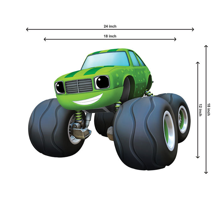 Blaze & Monster Truck Theme Cutout - BP 08