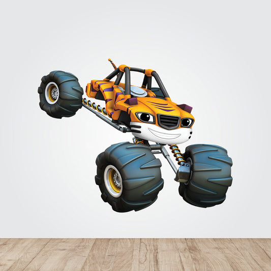 Blaze & Monster Truck Theme Cutout - BP 09