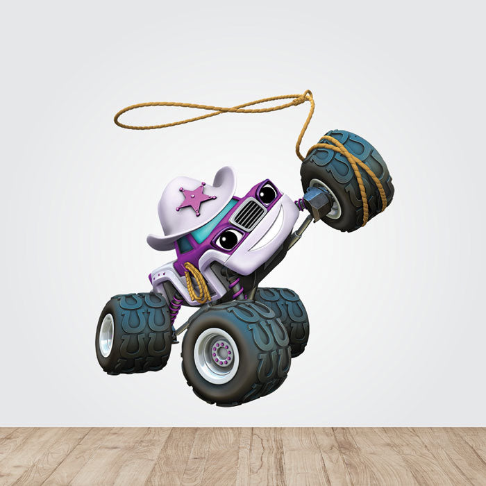 Blaze & Monster Truck Theme Cutout - BP 11