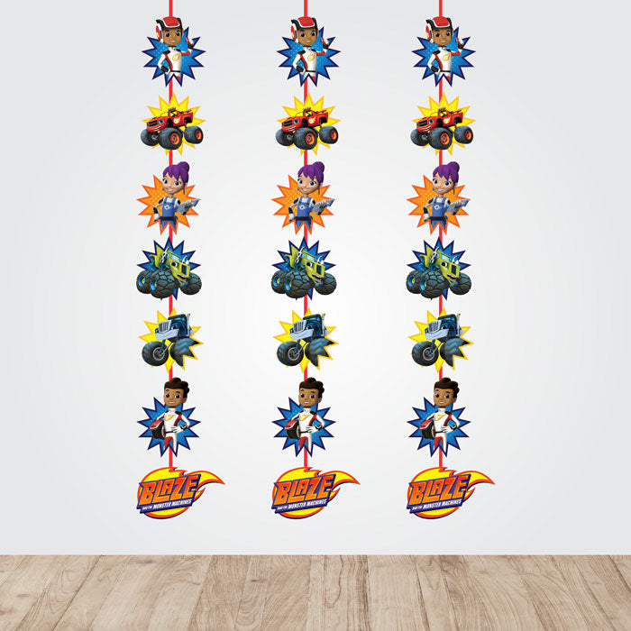 Blaze & Monster Truck Theme Classic Danglers