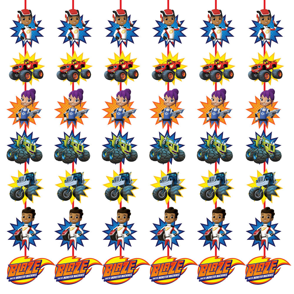 Blaze & Monster Truck Theme Classic Danglers