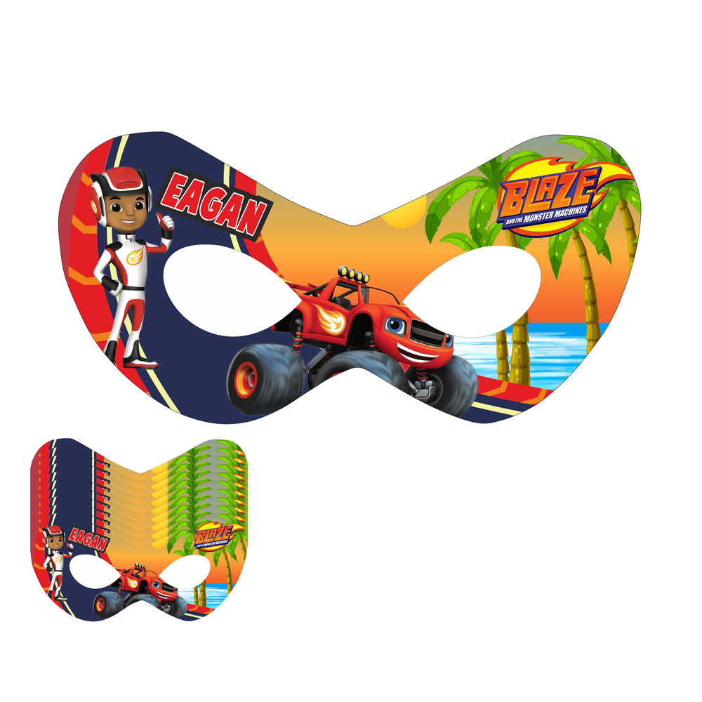 Blaze & Monster Truck Theme Eye Mask