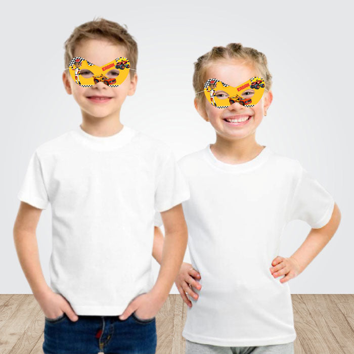 Blaze & Monster Truck Theme Customized Eye Mask
