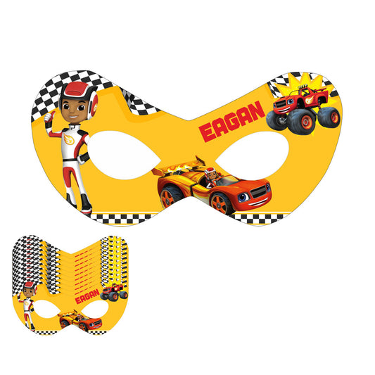Blaze & Monster Truck Theme Customized Eye Mask