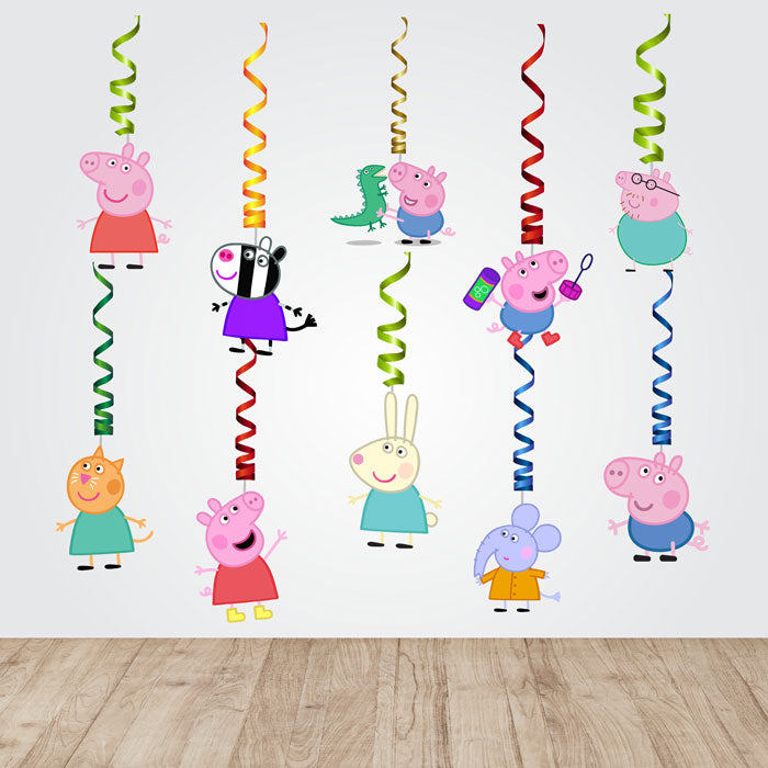 Peppa Pig Boy Theme Swirls