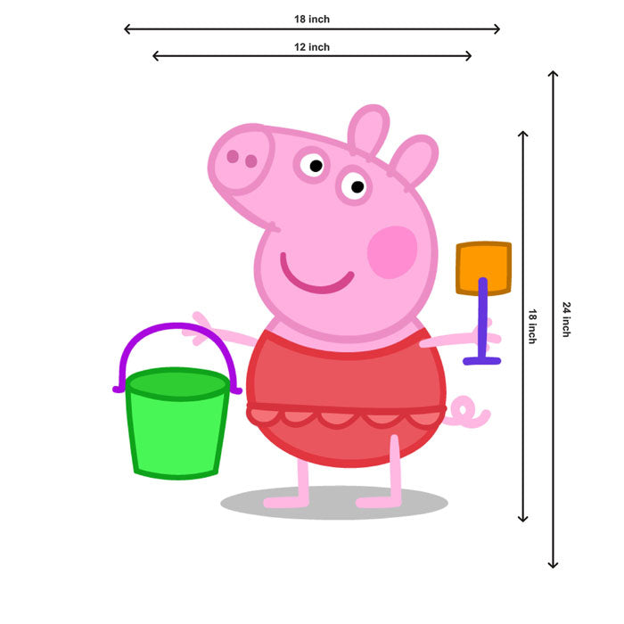 Peppa Pig Boy Theme Cutout - BP 17